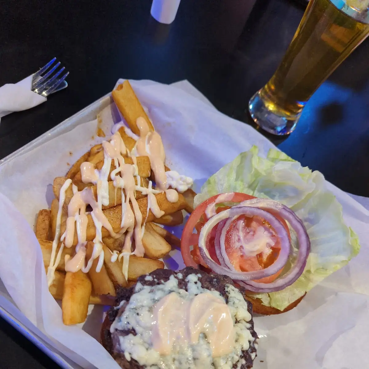 Blue Cheese Burger