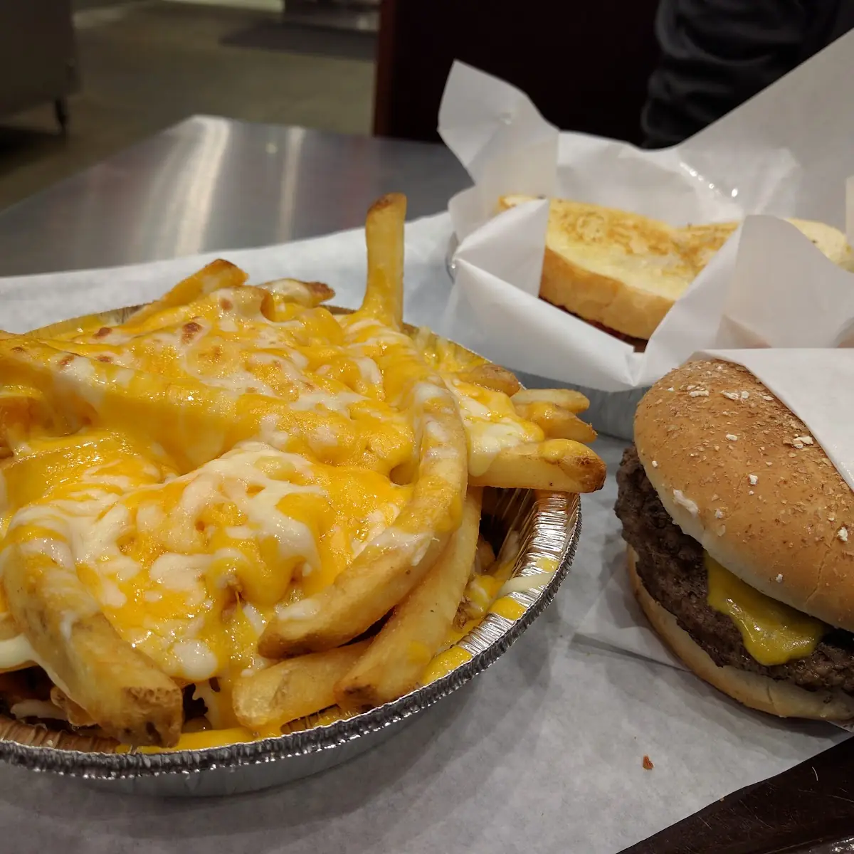 Cod Fish Cheese Burger