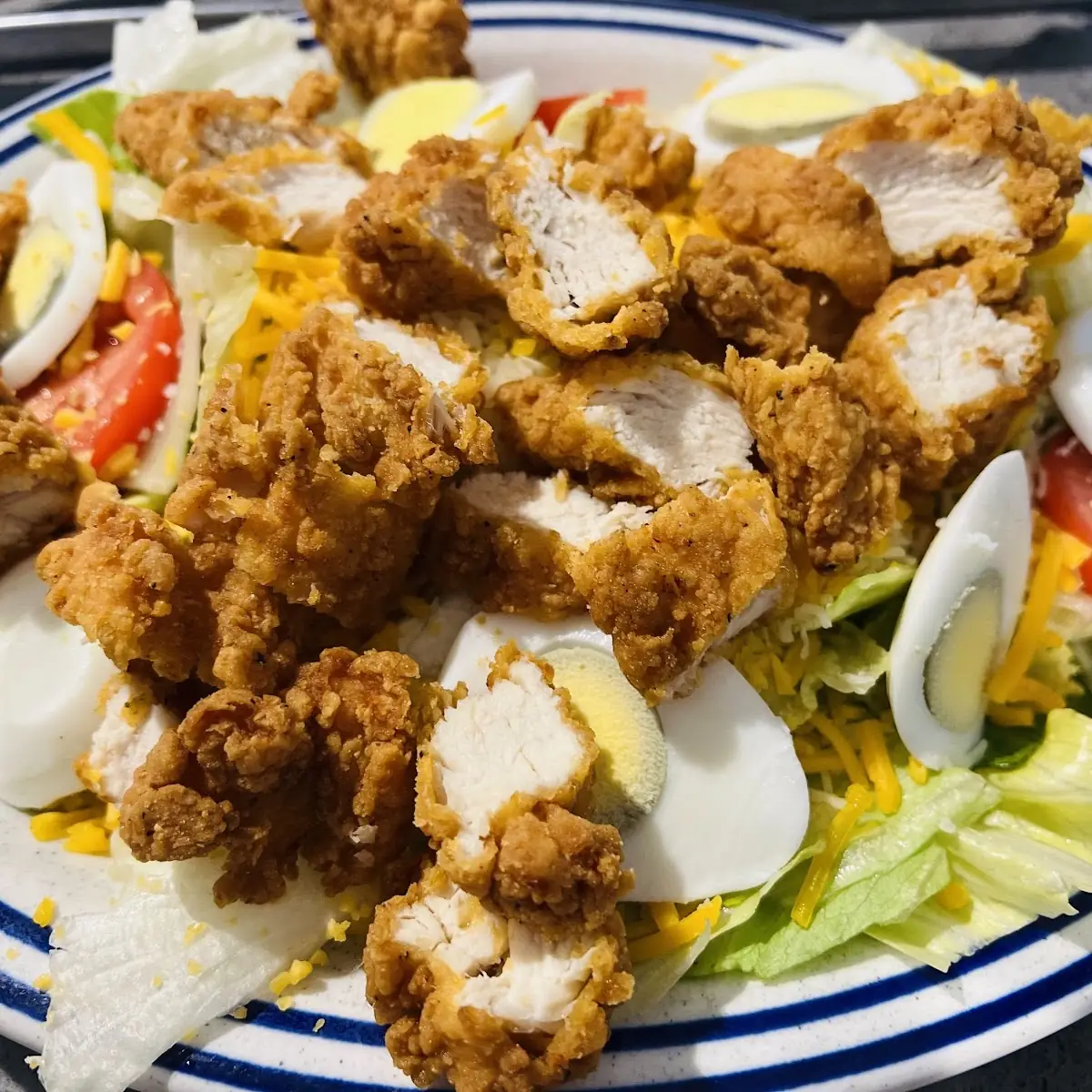 Fried Chicken Salad