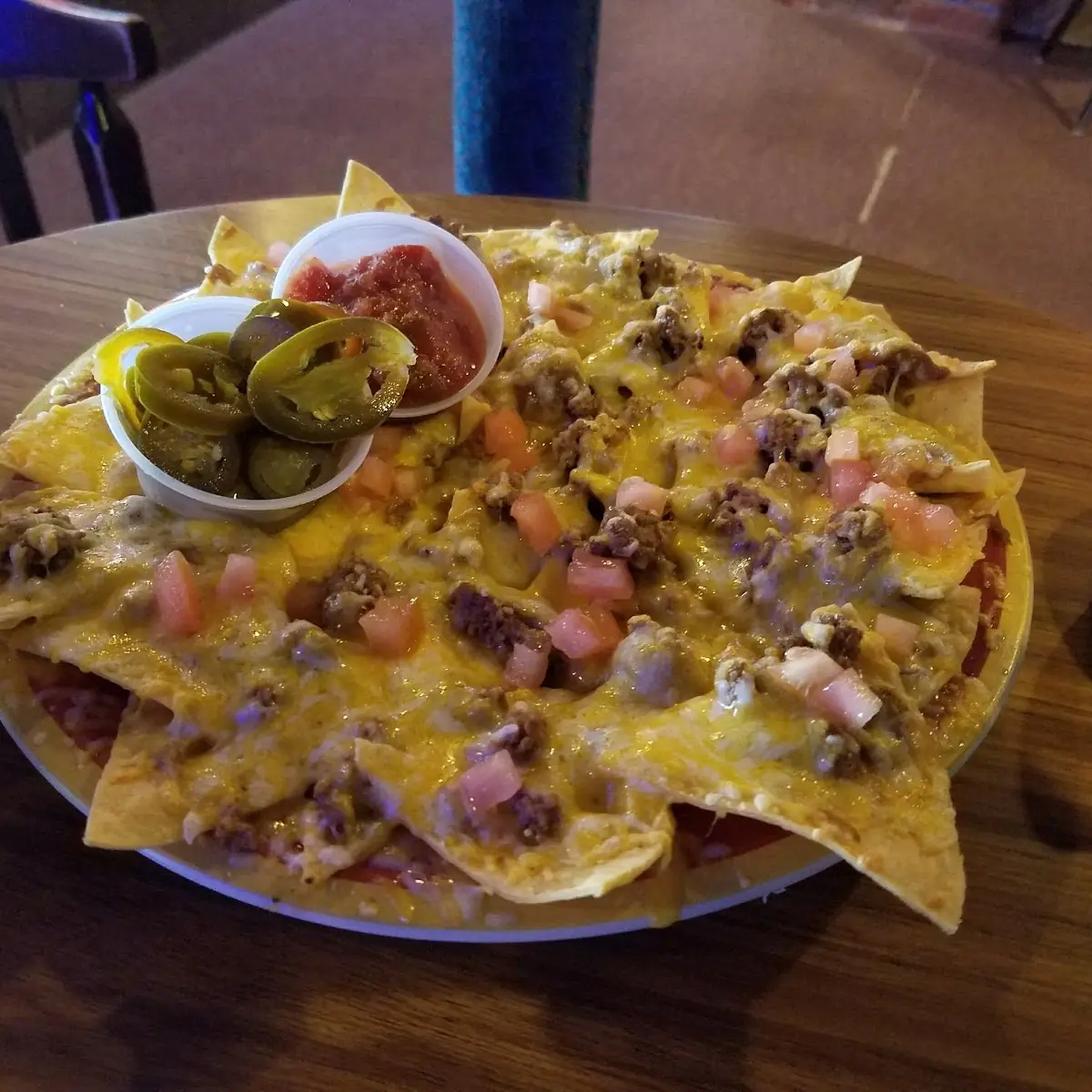 Beef or Chicken Nachos
