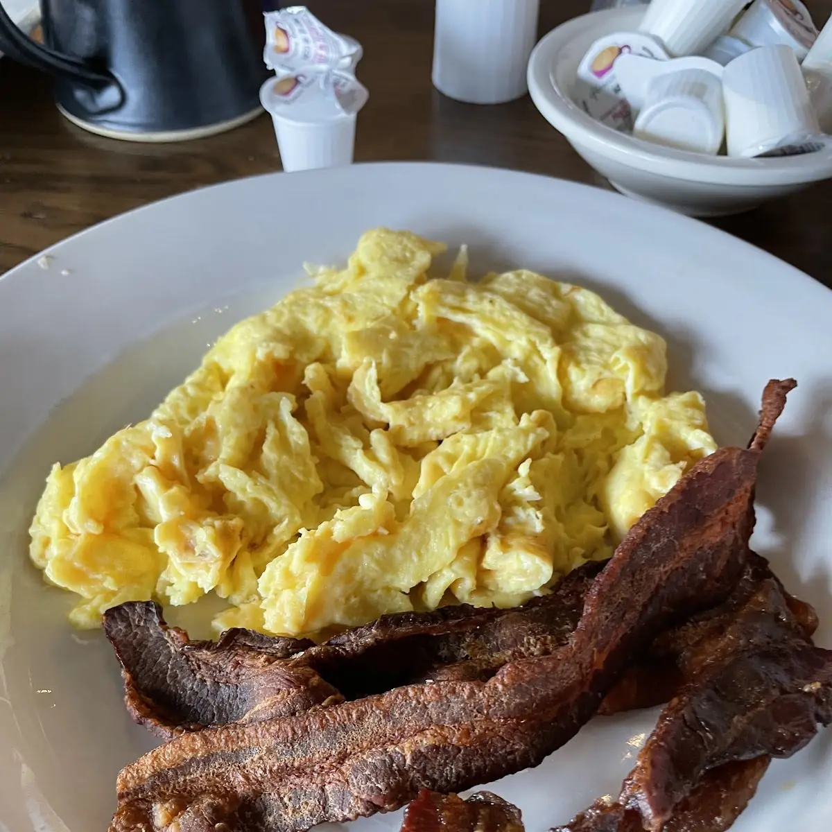 Scrambled Eggs and Bacon