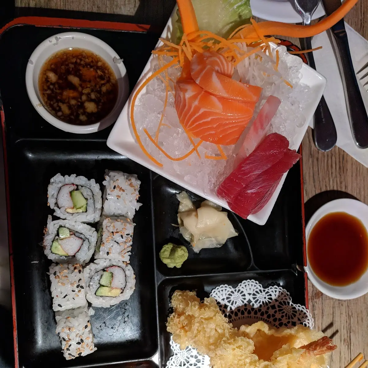 Bento Box Shrimp Tempura