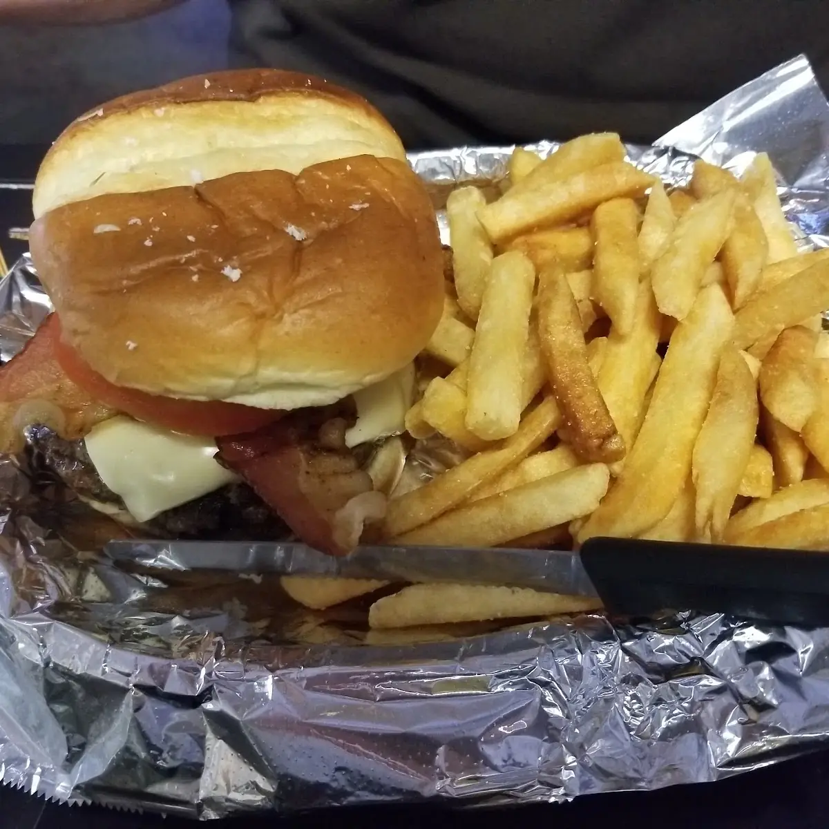 Bacon and Cheese Burger
