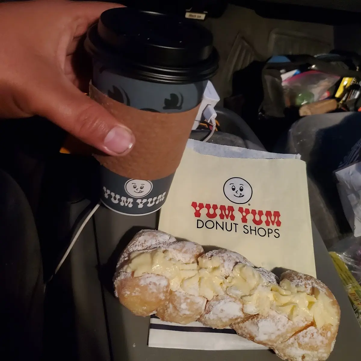 Is Coffee and a Cream Donut