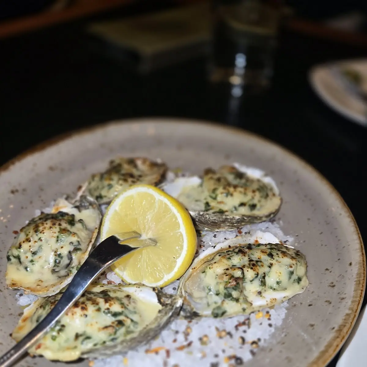 Oysters Rockefeller