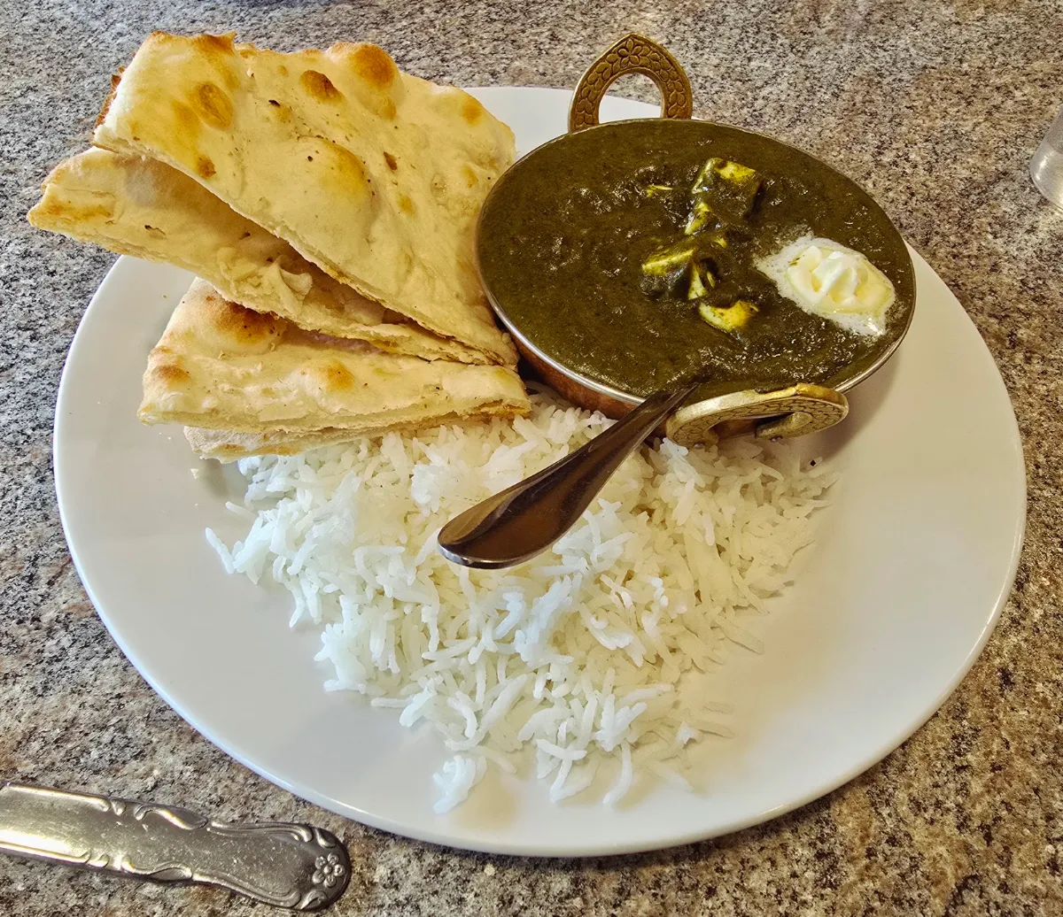 Palak Paneer, UK Spice Cuisine Merritt