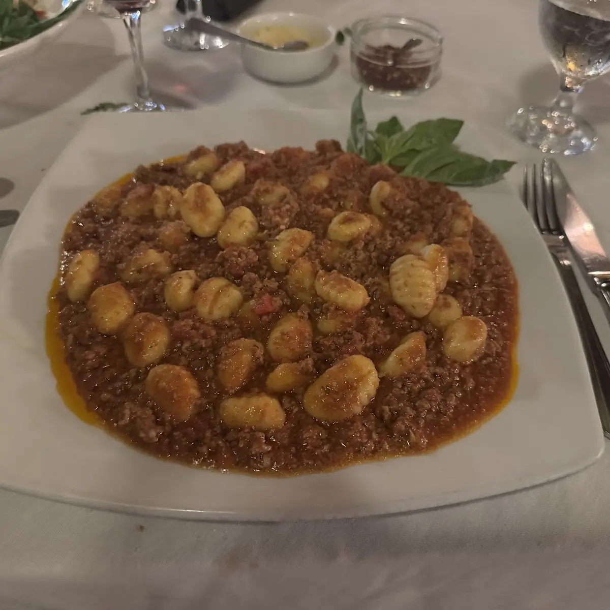 Gnocchi Bolognese