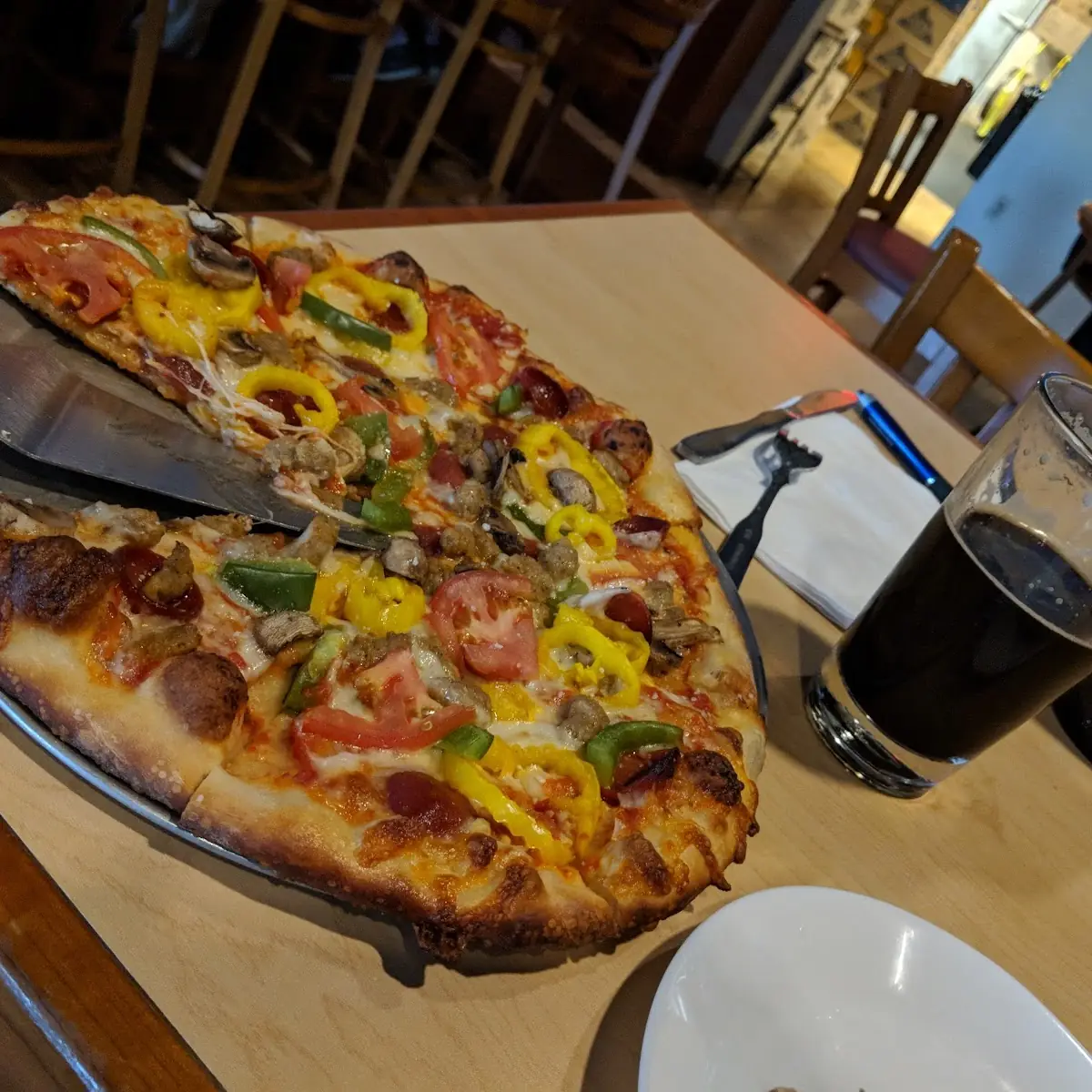 12 Thin Crust Pizza