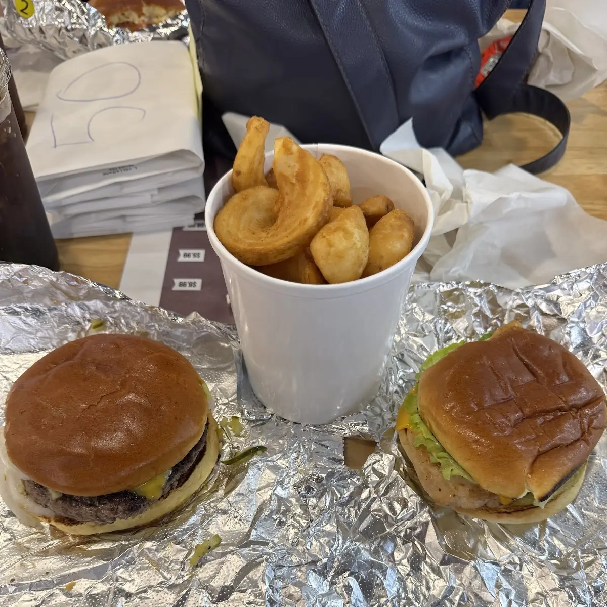 Burger and Chicken Sandwiches
