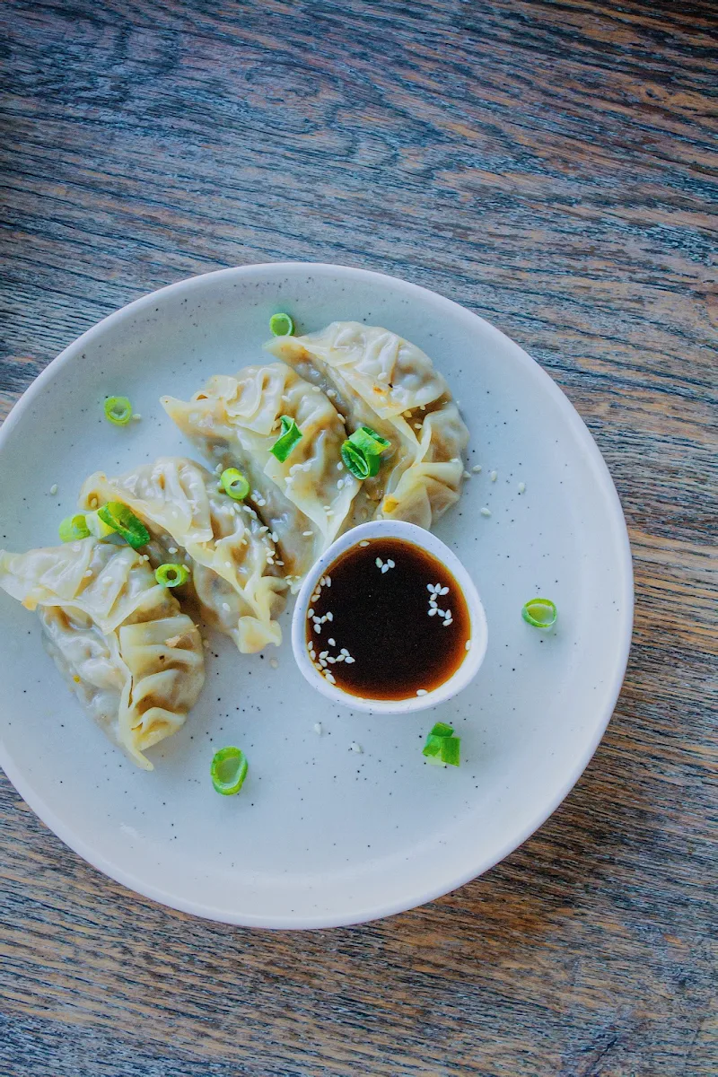 Chicken & Chive Dumplings, Sabai Sabai Thai Restaurant