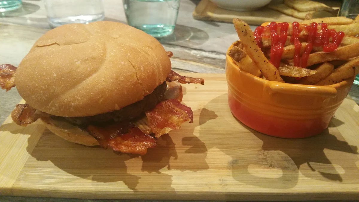Bacon Peanut Butter Burger, Taste and See