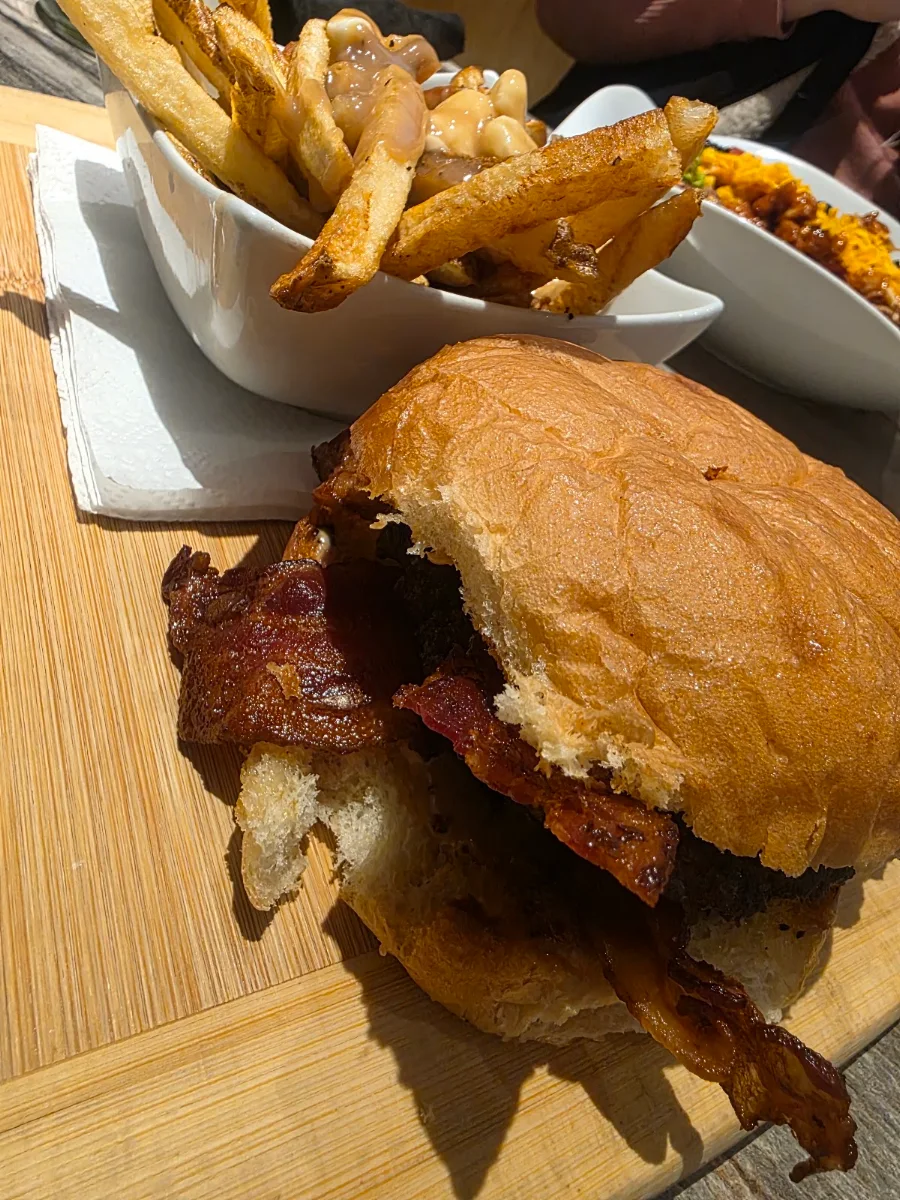 The Neighbrewhood BBQ Burger, Taste and See