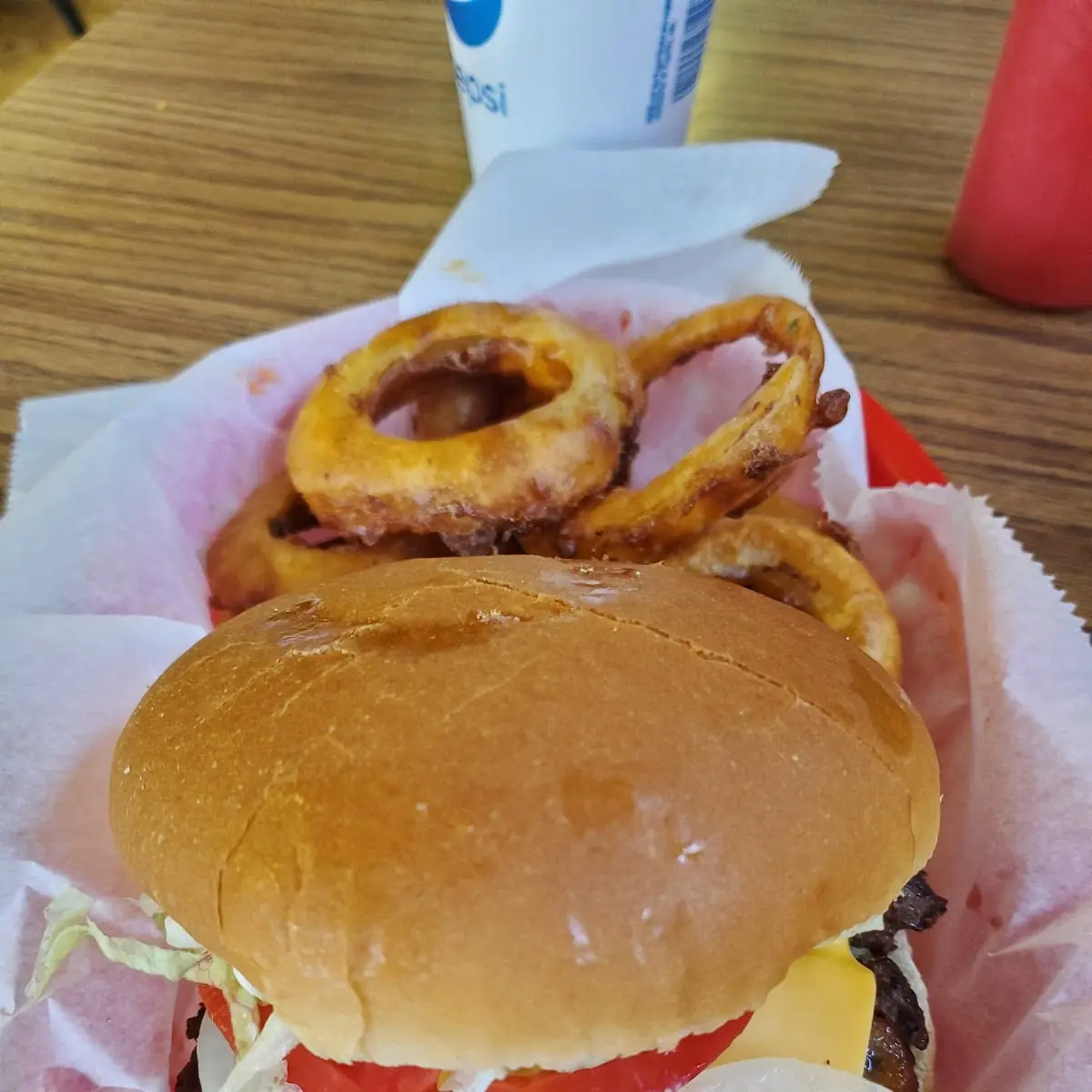 Bacon Cheese Burger Combo