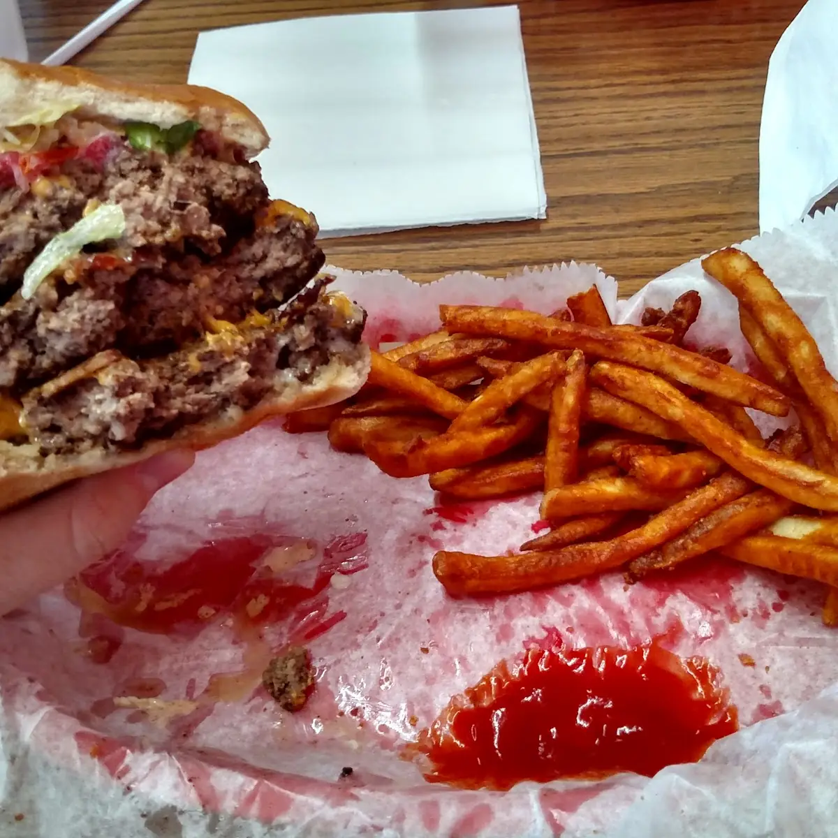 Triple Bacon Burger