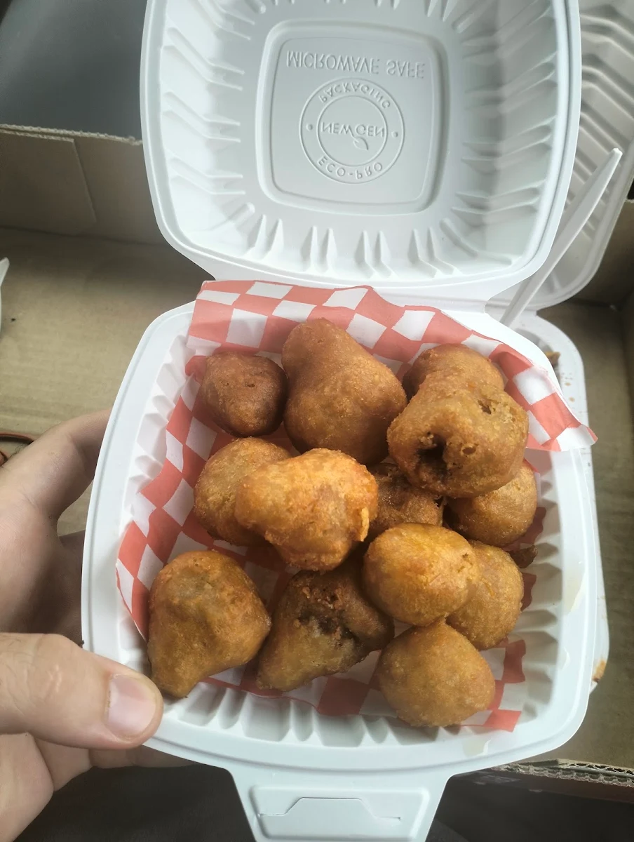 Battered Mushrooms, Marks County Chips