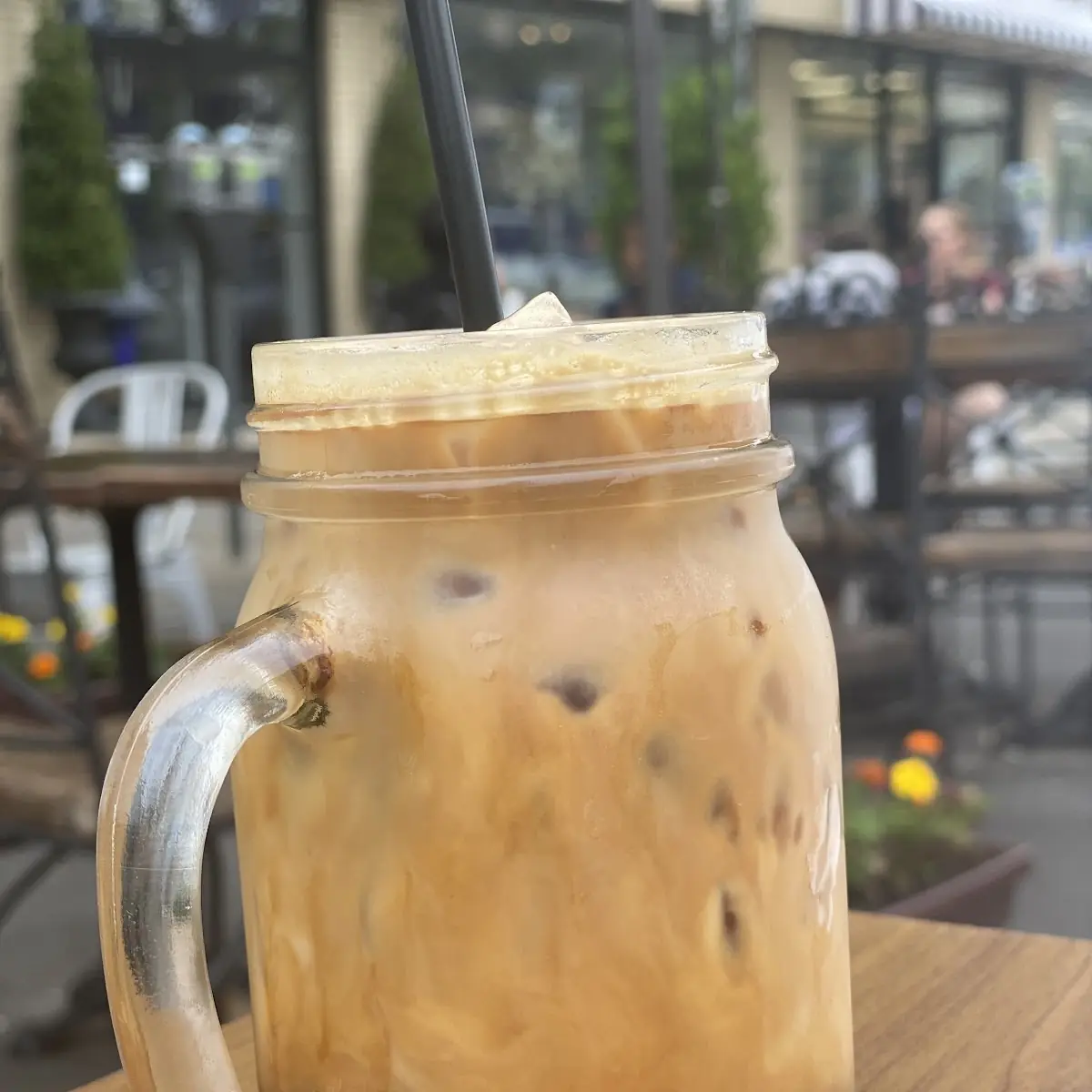 Iced Vanilla Latte