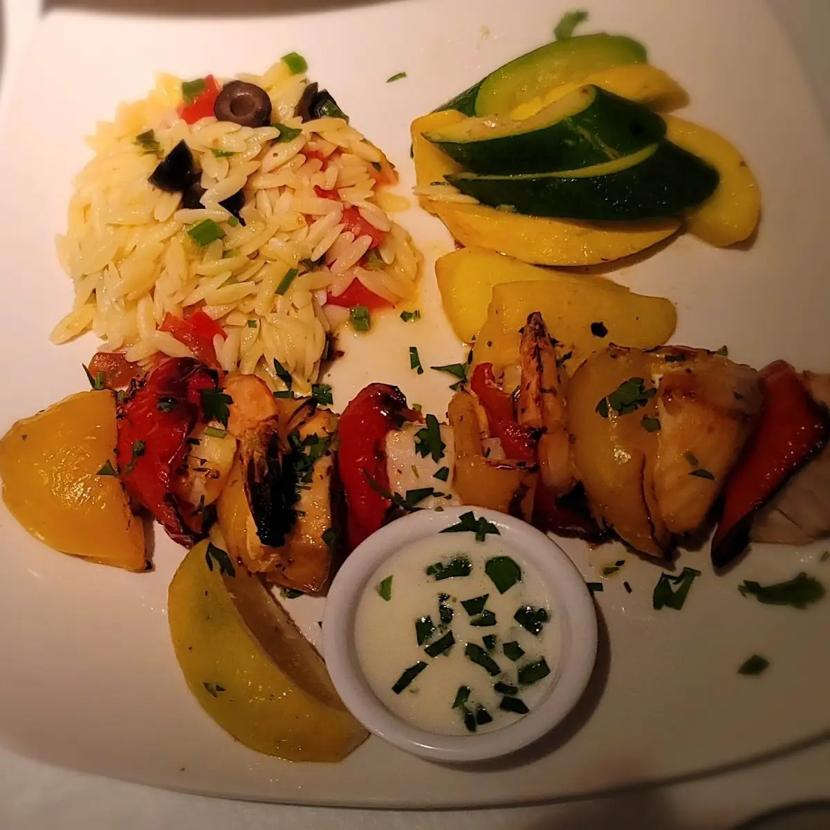 Mixed Grill of Seafood