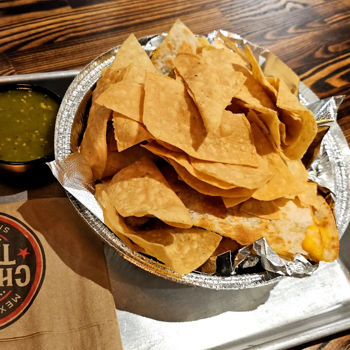 Chips and Salsa Verde