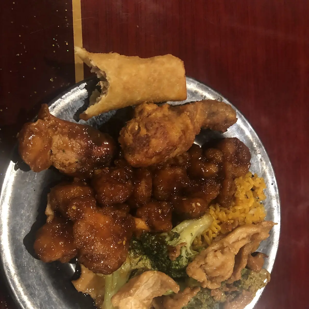General TSO Chicken and Broccoli