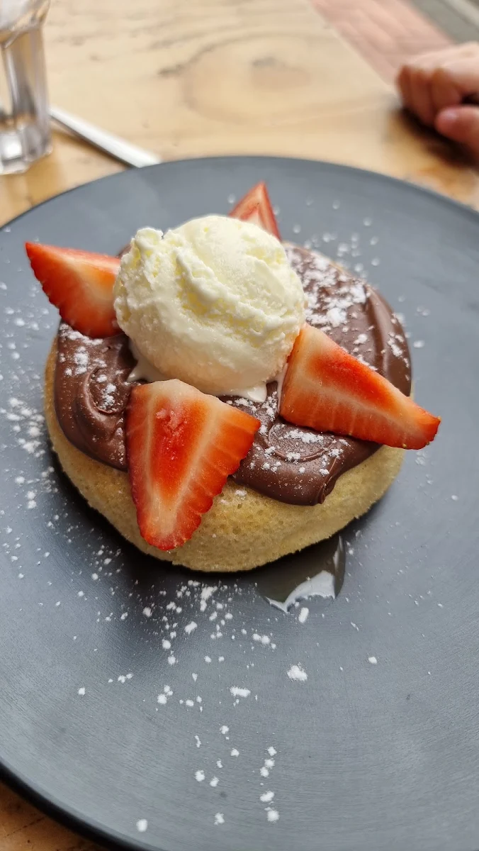 Nutella Hotcakes, Black Seed Cafe