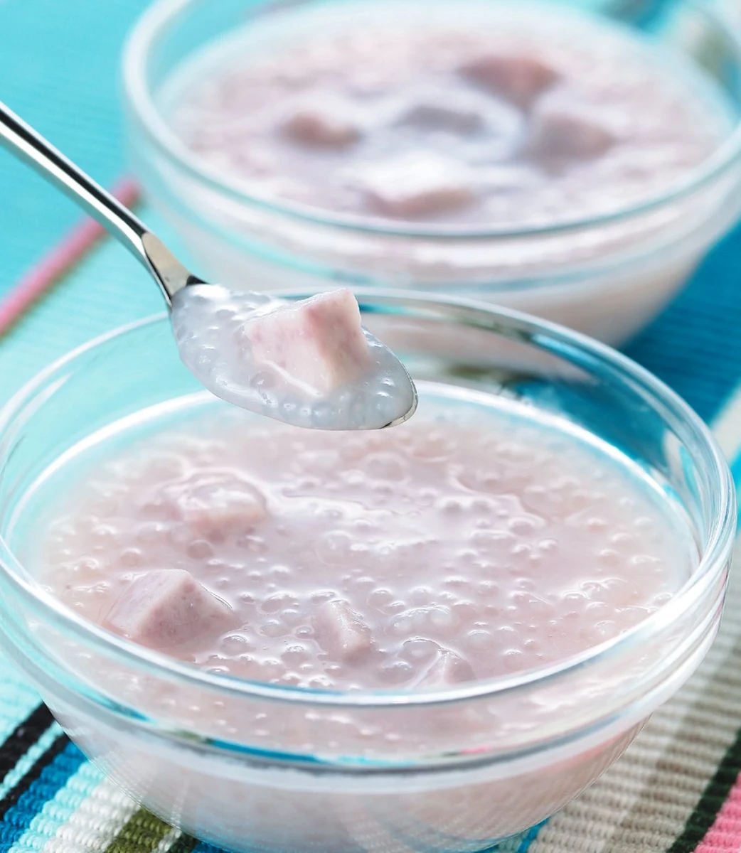Taro Coconut Sago, Steamed Memories面点时光