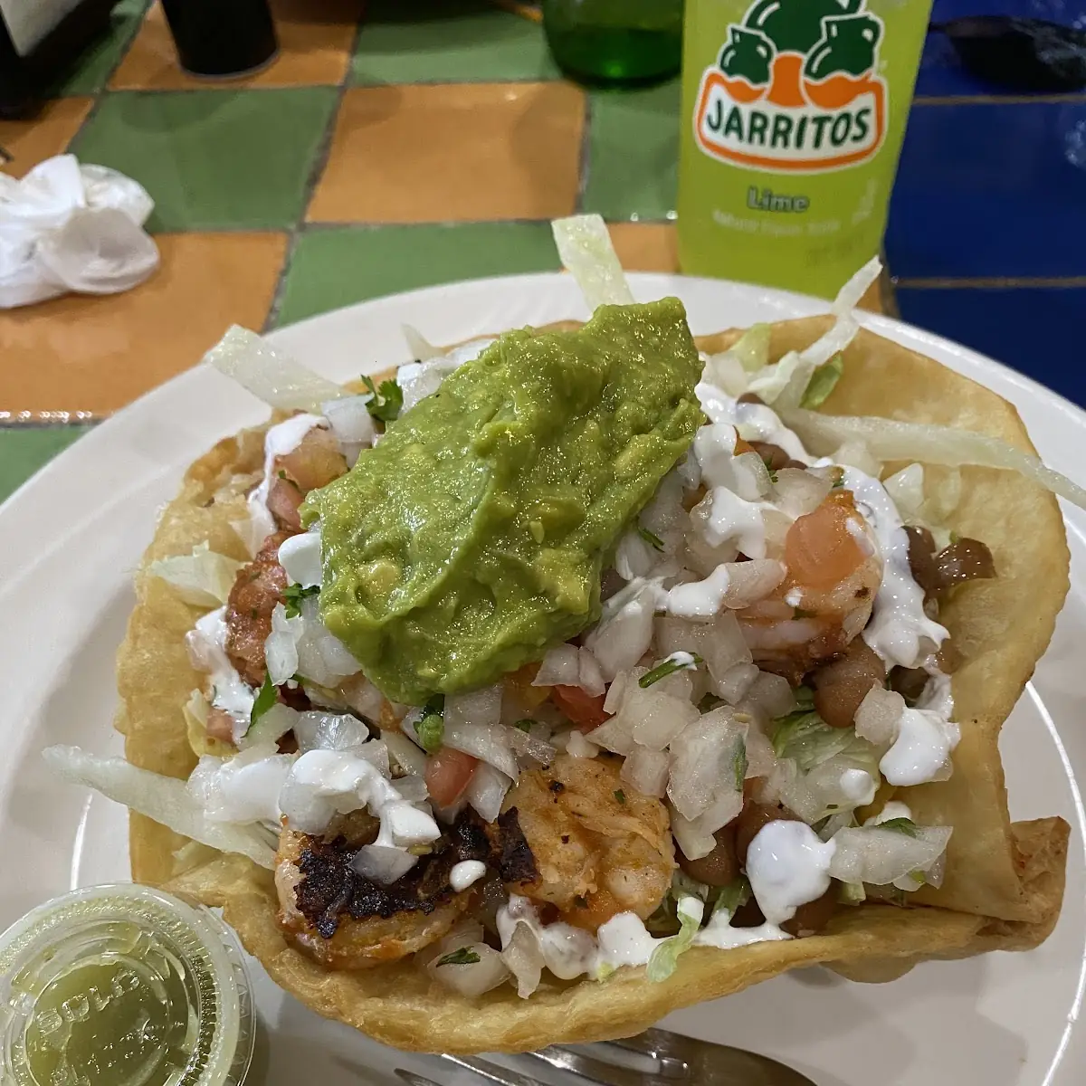 Shrimp Taco Salad