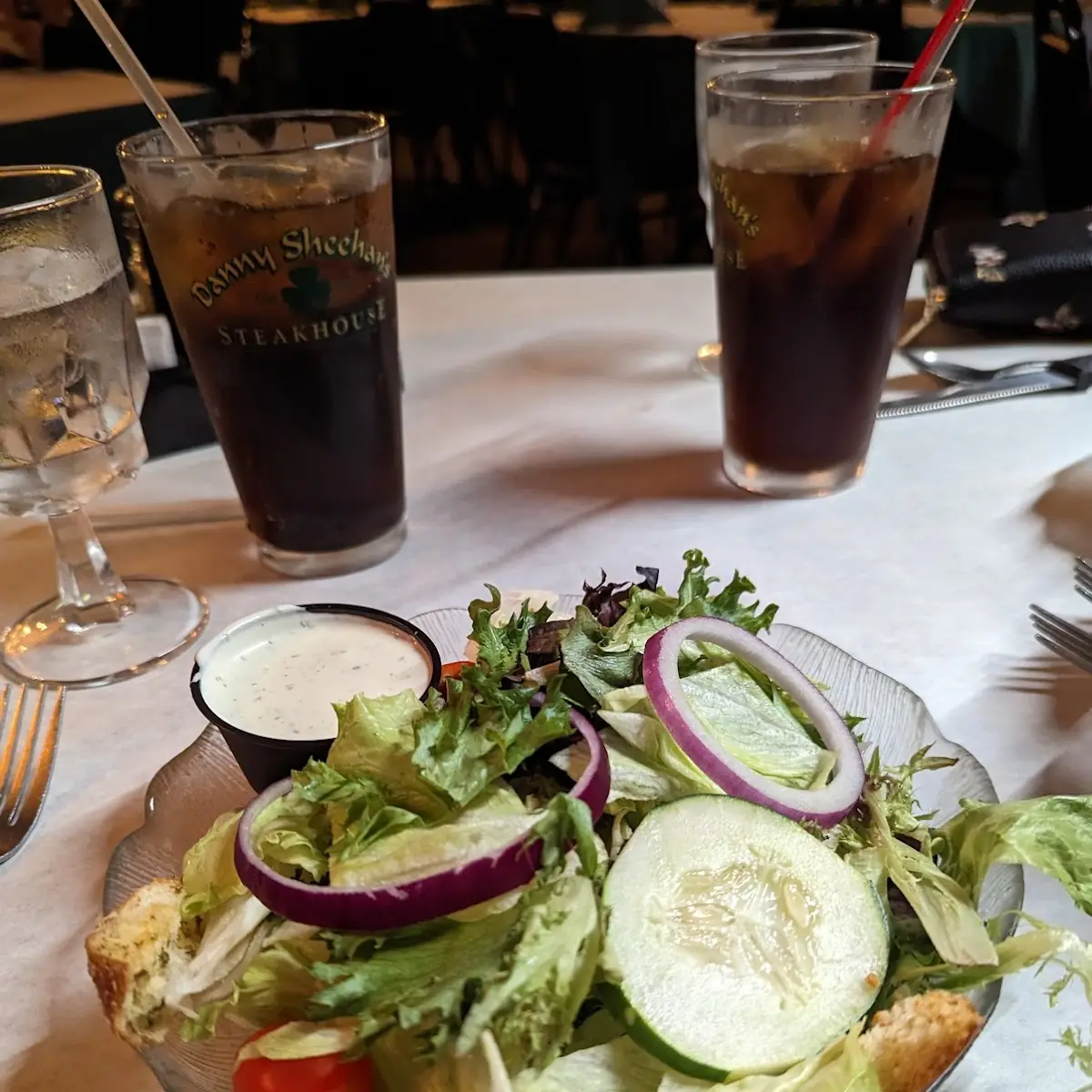 House Salad with Ranch