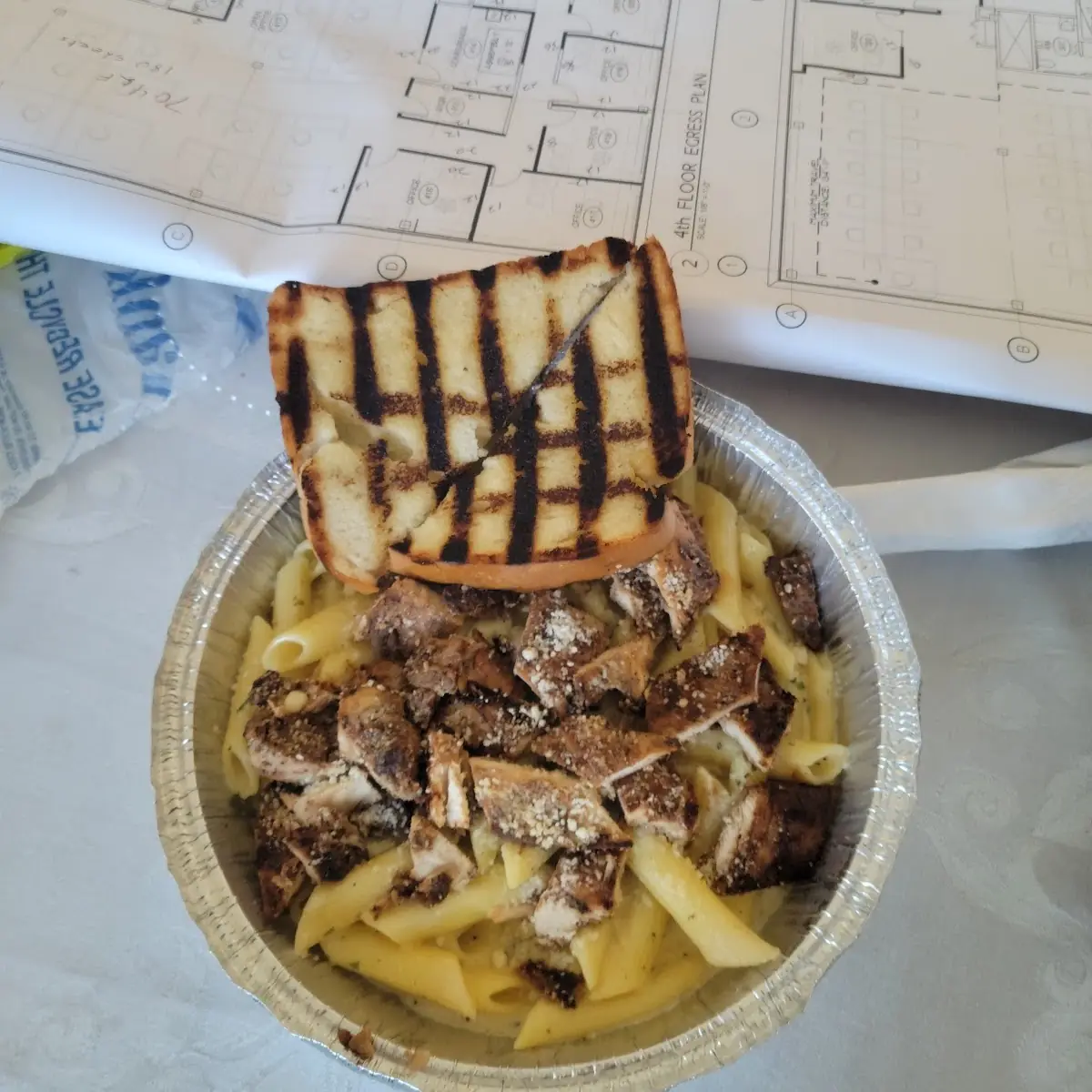 Jerk Chicken Alfredo