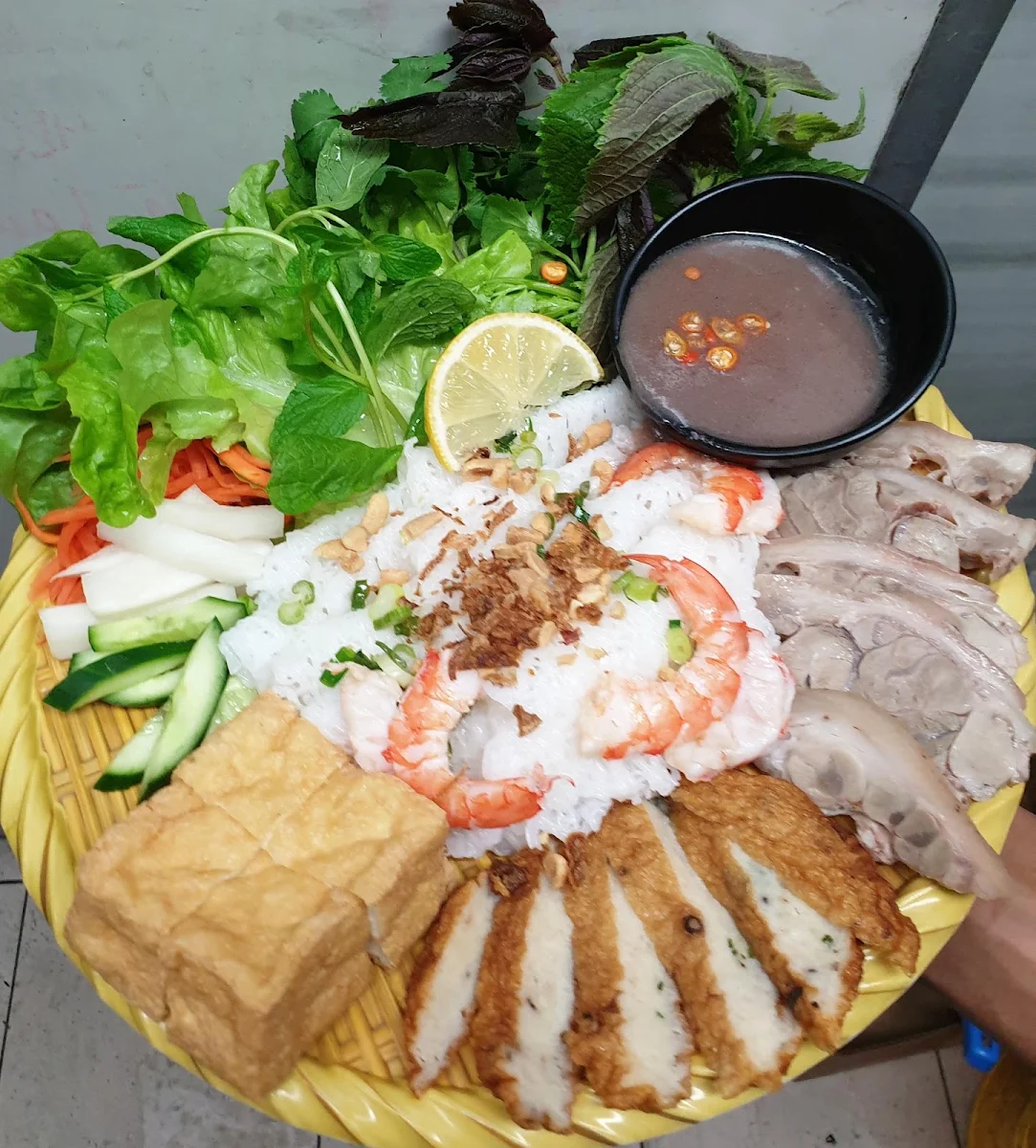 Bun Dau Cha CA Mam Tom