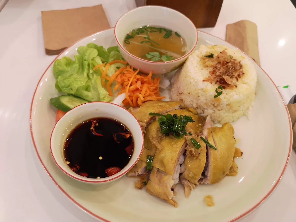 Hainanese Chicken Rice