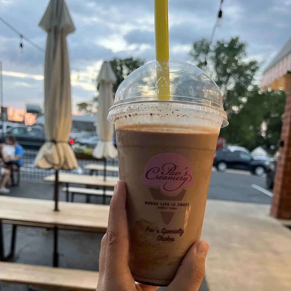 Chocolate Peanut Butter Oreo Shake