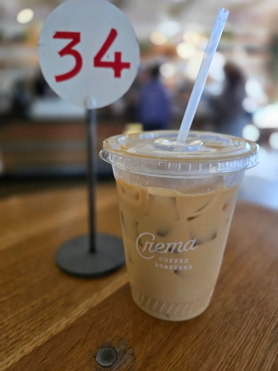Iced Vanilla Latte
