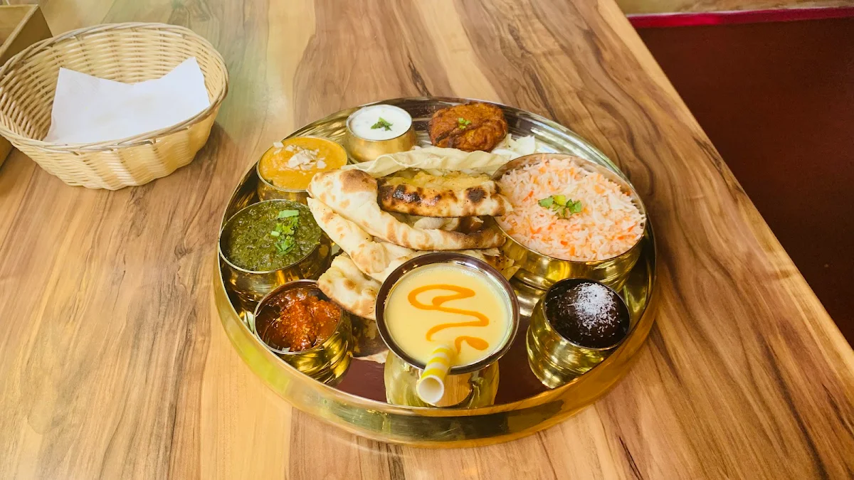 Vegetarian Thali, Royal Curry House Narellan