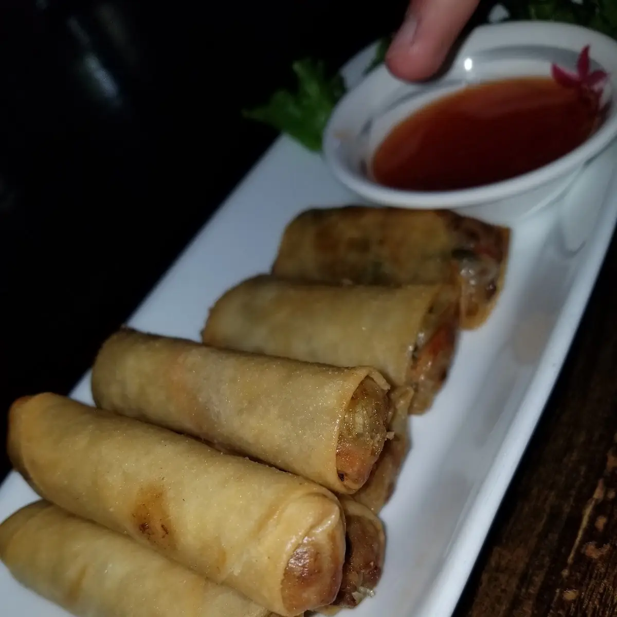 Fried Chicken Egg Roll