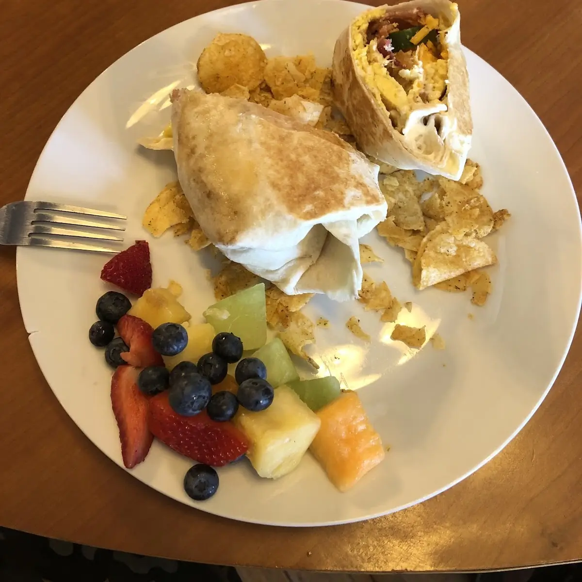 Throw Breakfast Burrito