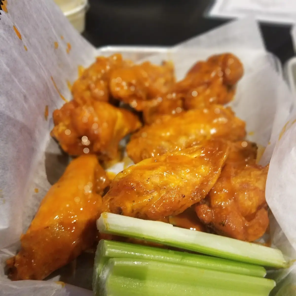 Buffalo Wings with a Side of Celery