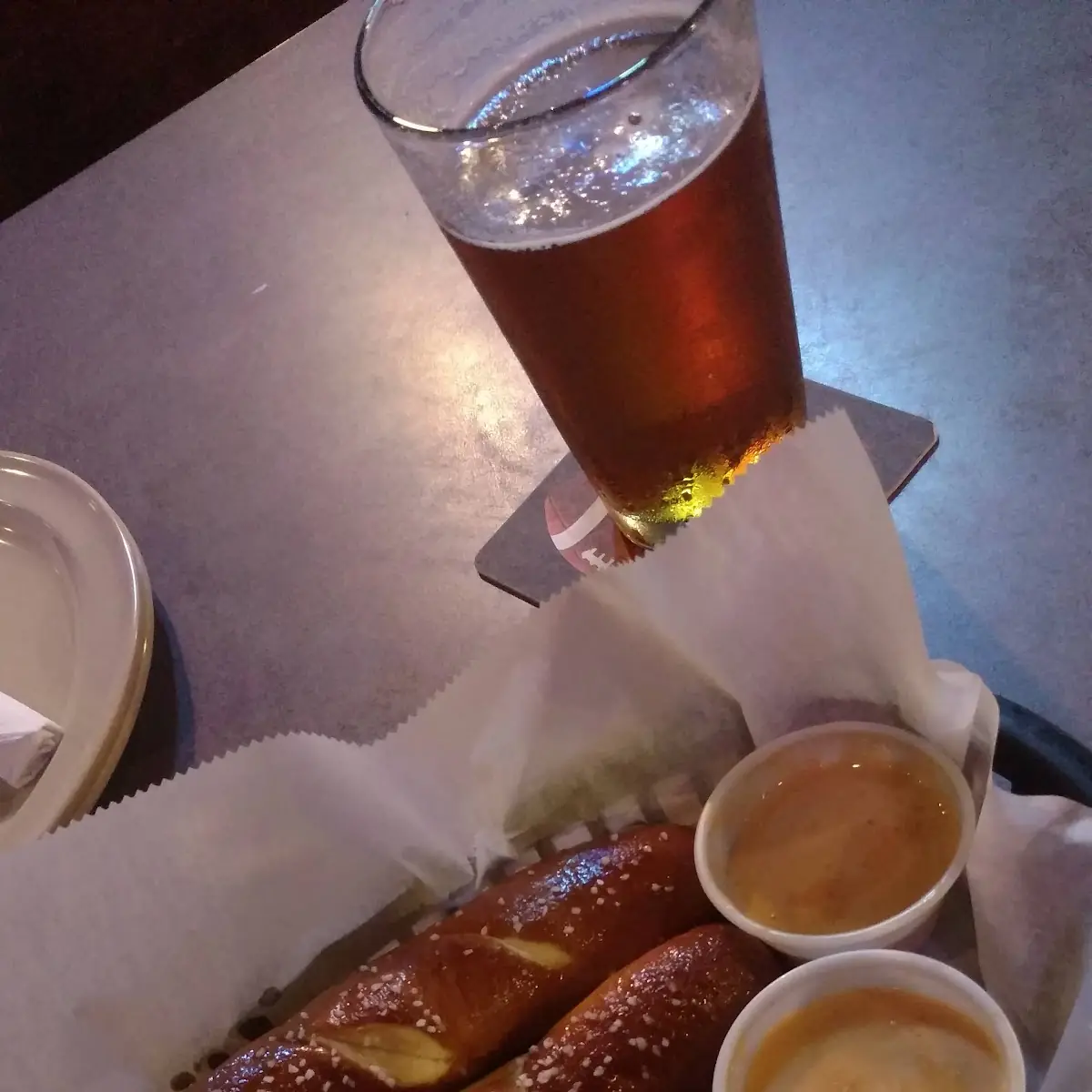 Pretzel Sticks w House Made Beer