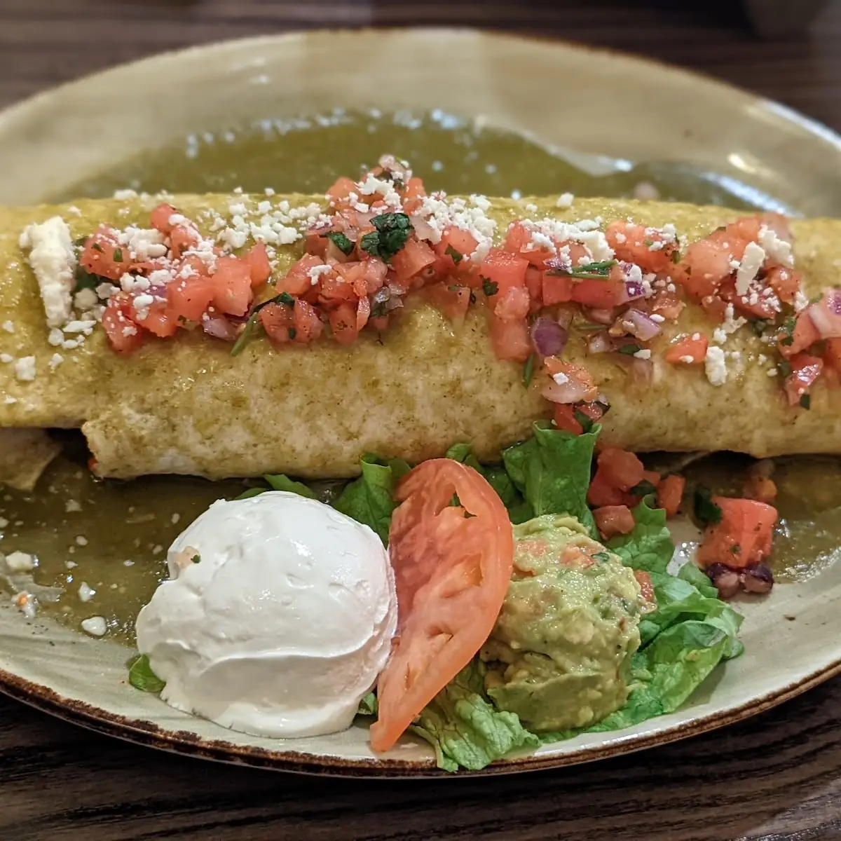 Ground Beef Burrito