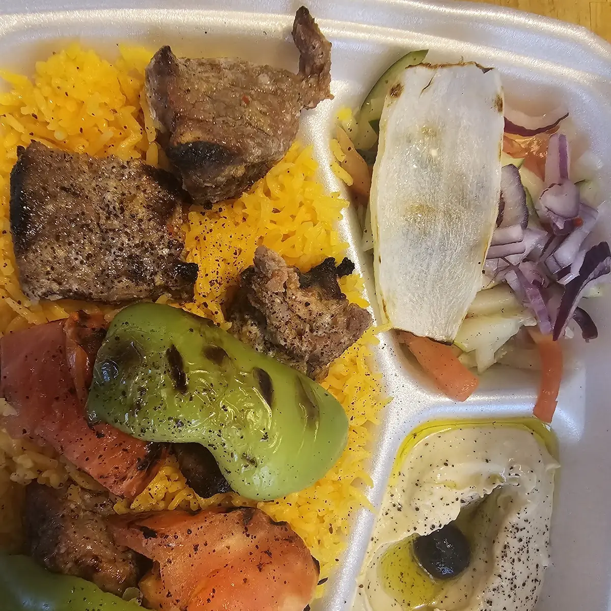 Lamb Kebab Plate