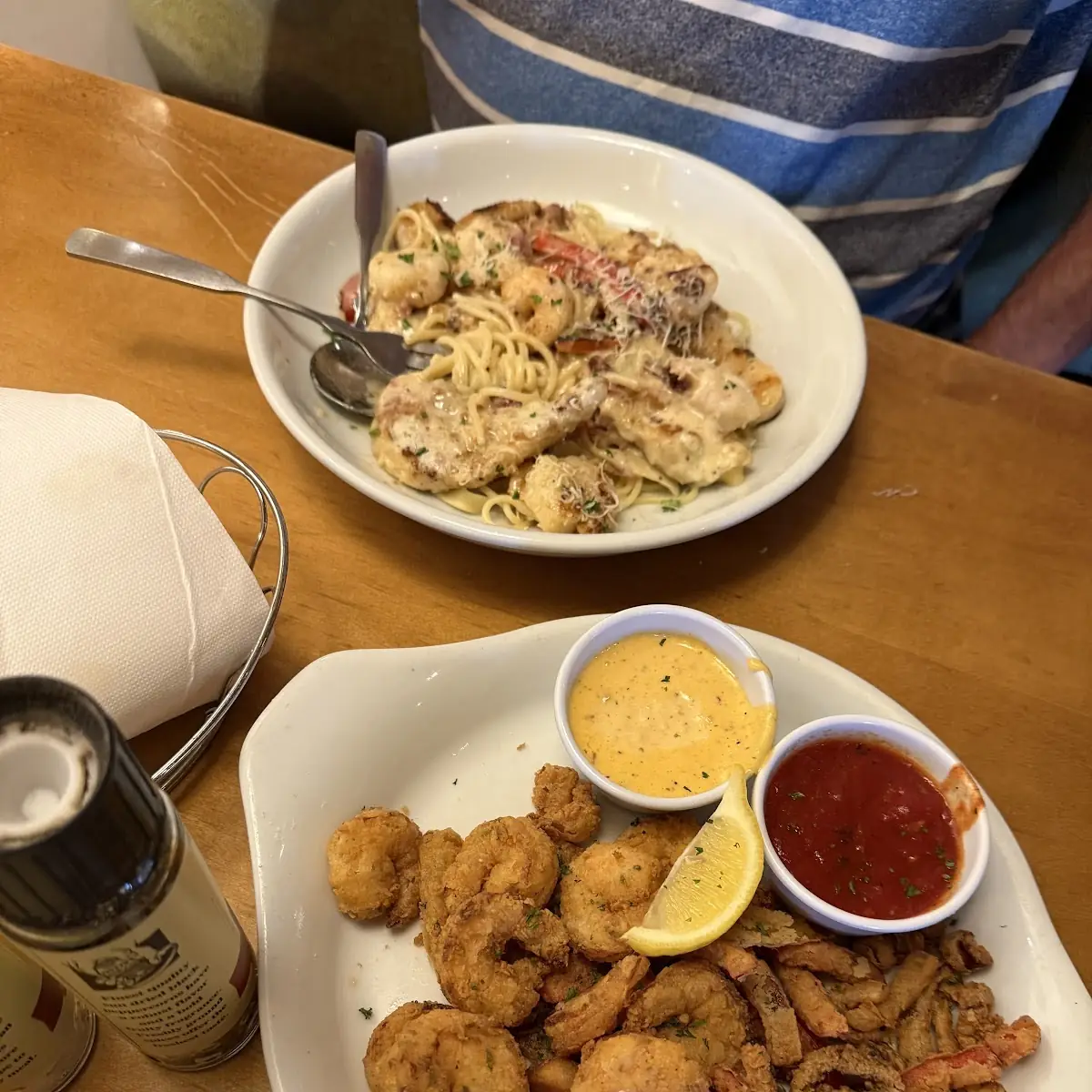 Shrimp Scampi Fritta
