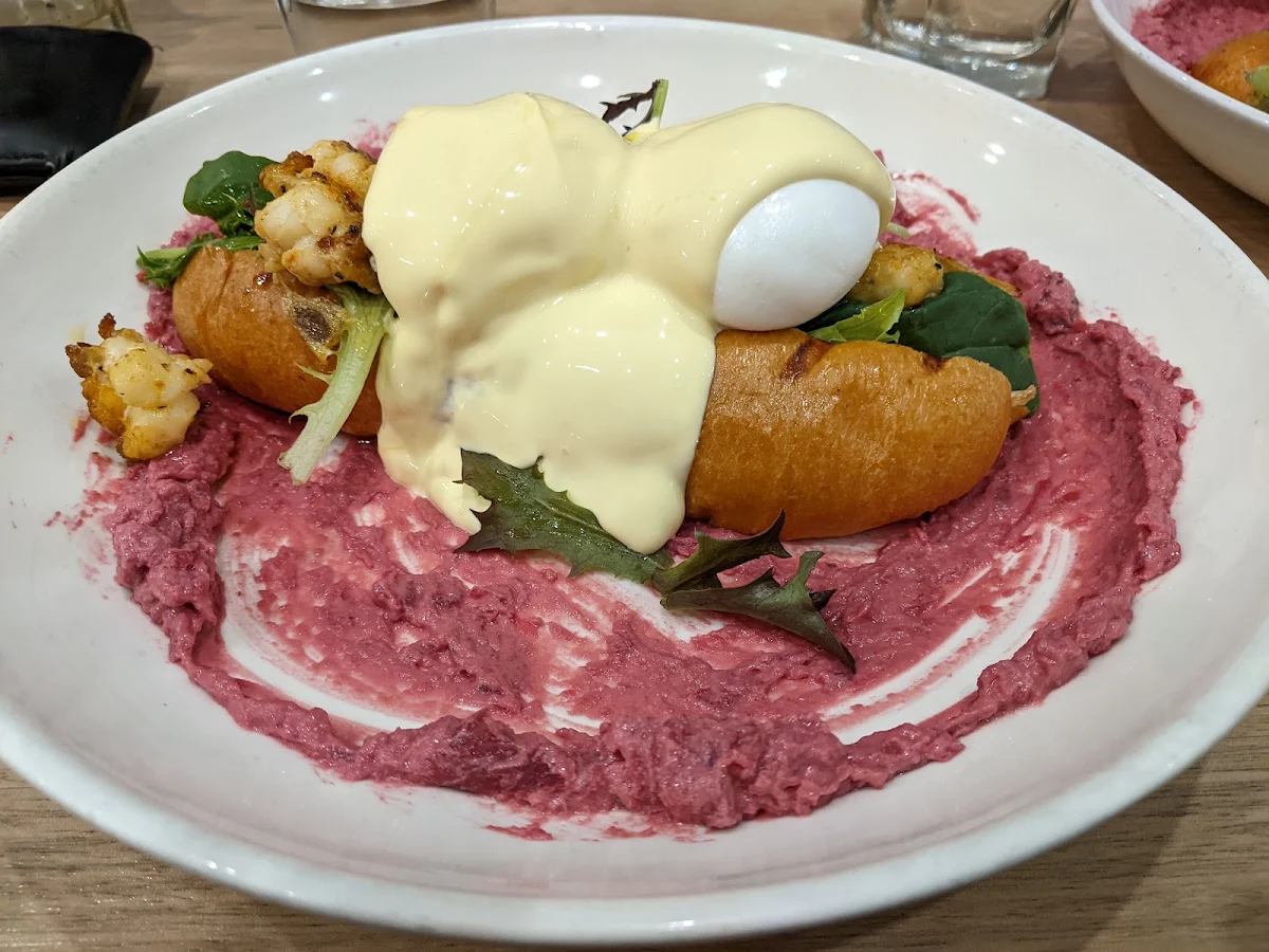 Lobster Benedict, Now & Then Cafe kew