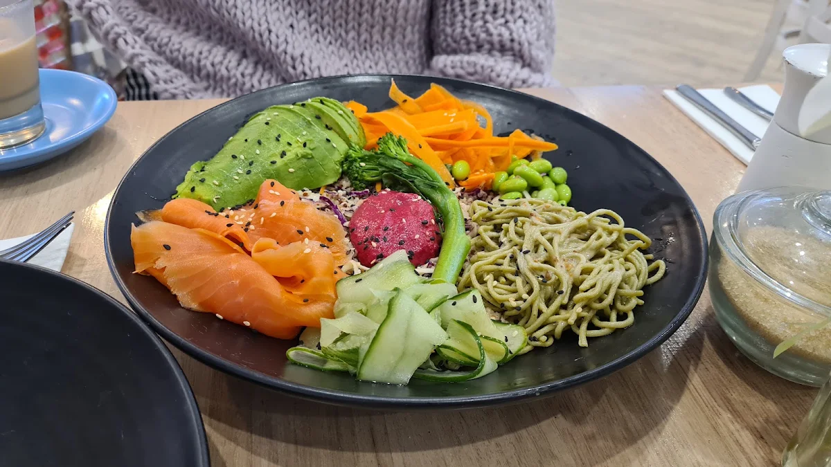 Soba Noodle Salad, Now & Then Cafe kew