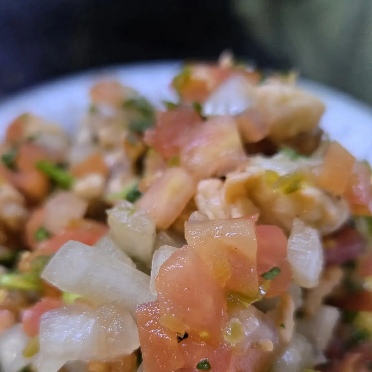 Ceviche Tostada