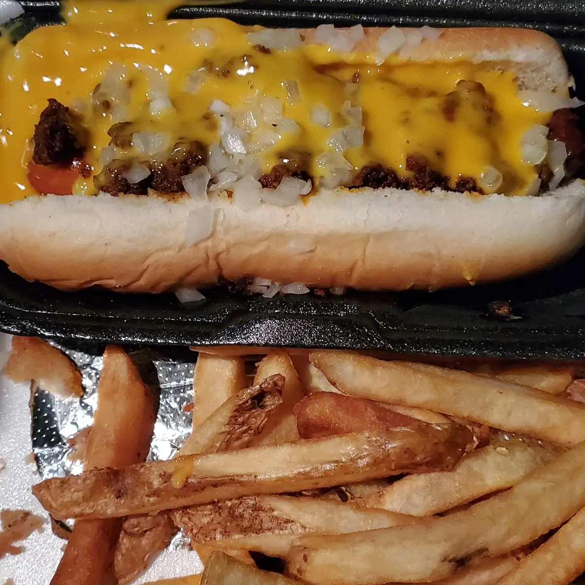 Chili Cheese Dog Tray
