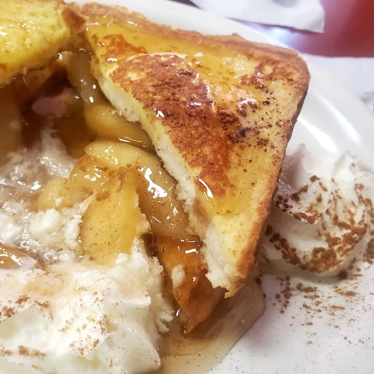 Apple Pie Stuffed French Toas