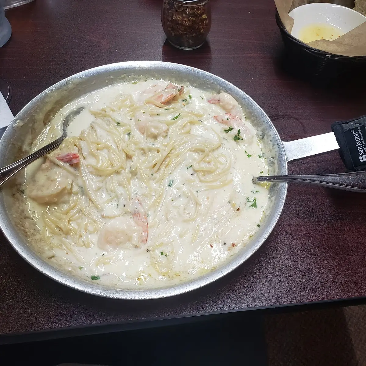 Shrimp Alfredo