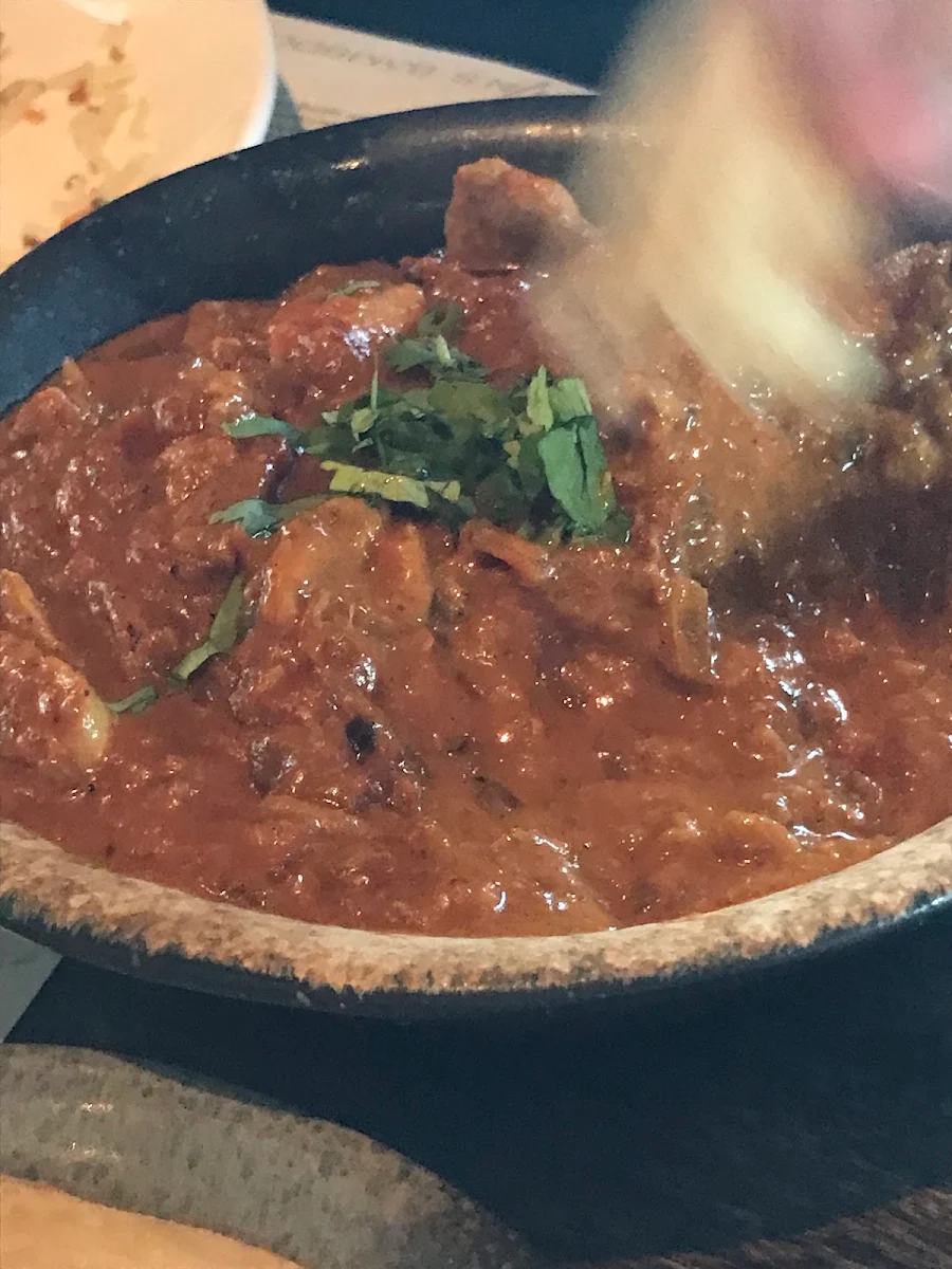 Butter Chicken, Inchin's Bamboo Garden