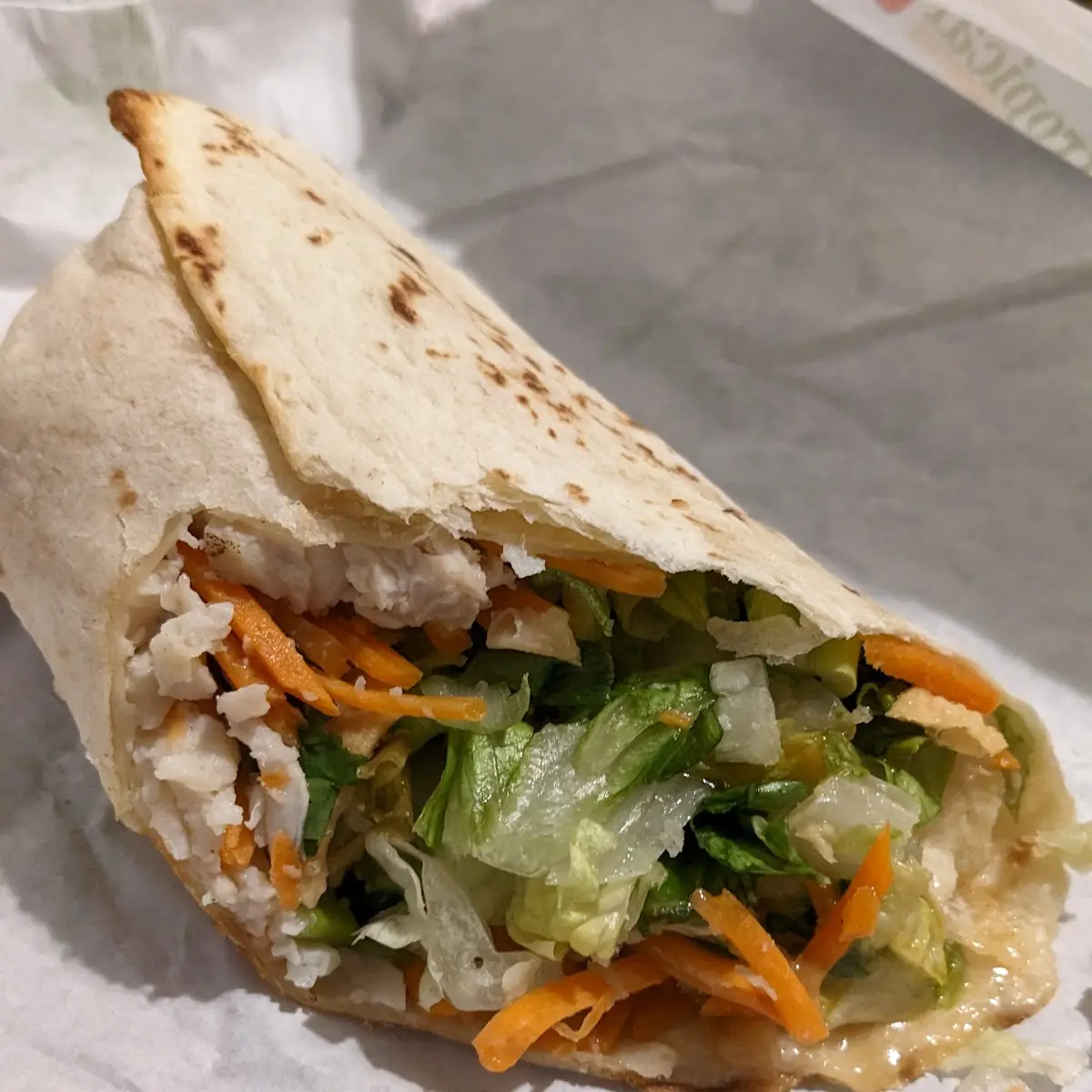 Thai Chicken Wrap
