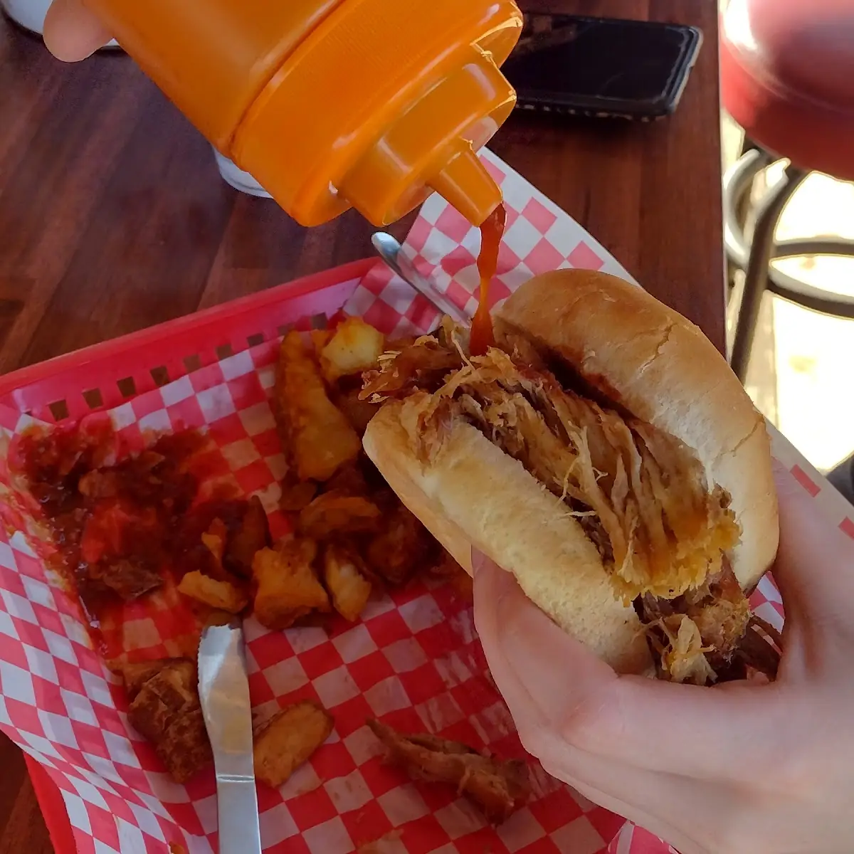 Pulled Pork and Skillet Fries
