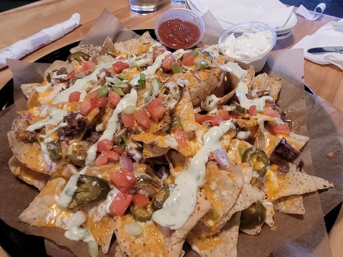 Classic Nachos Starter Size, Boston Pizza